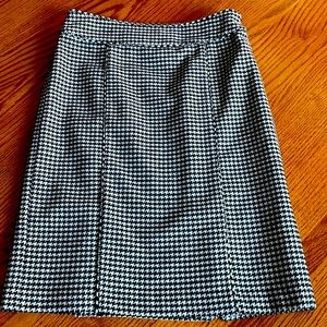 Black and white skirt